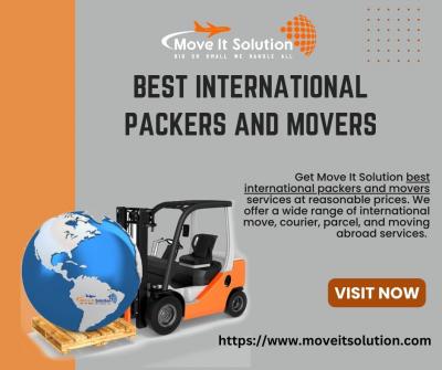 Hire Best International Movers and Packers - Move It Solution