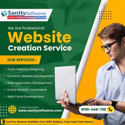 Website Development company in Patna- Sanity Softwares