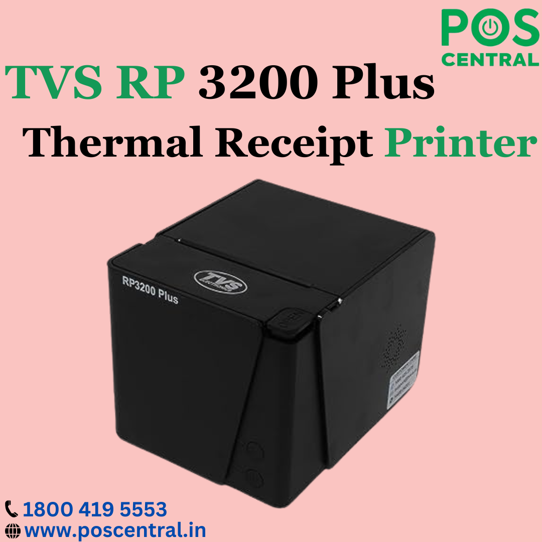 TVS RP 3200 Plus Thermal Receipt Printer- Trusted Choice for Receipt Printing - Other Computer Accessories