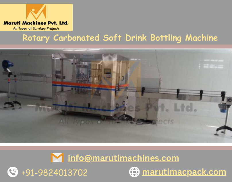 Redefining Productivity: Maruti Macpack's Rotary Machine for Carbonated Soft Drink Bottling