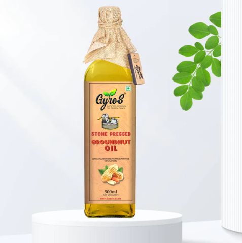 Discover Flavorful Health with Gyros Cold-Pressed Groundnut Oil! - Other Other