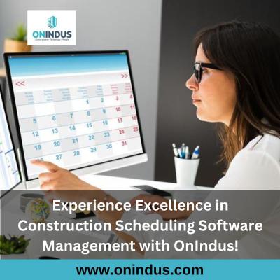 Experience Excellence in Construction Scheduling Software Management with OnIndus! - Other Other