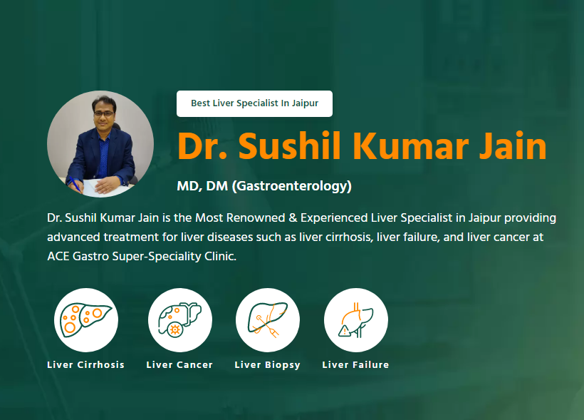 Trusted Liver Specialist in Jaipur | Dr. Sushil Kumar Jain - ACE Gastro