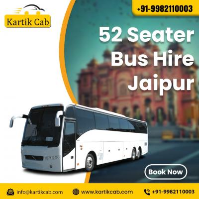 52 Seater Bus Hire  Jaipur