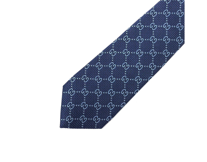 Upgrade Your Style with Gucci Men's Logo Silk Tie