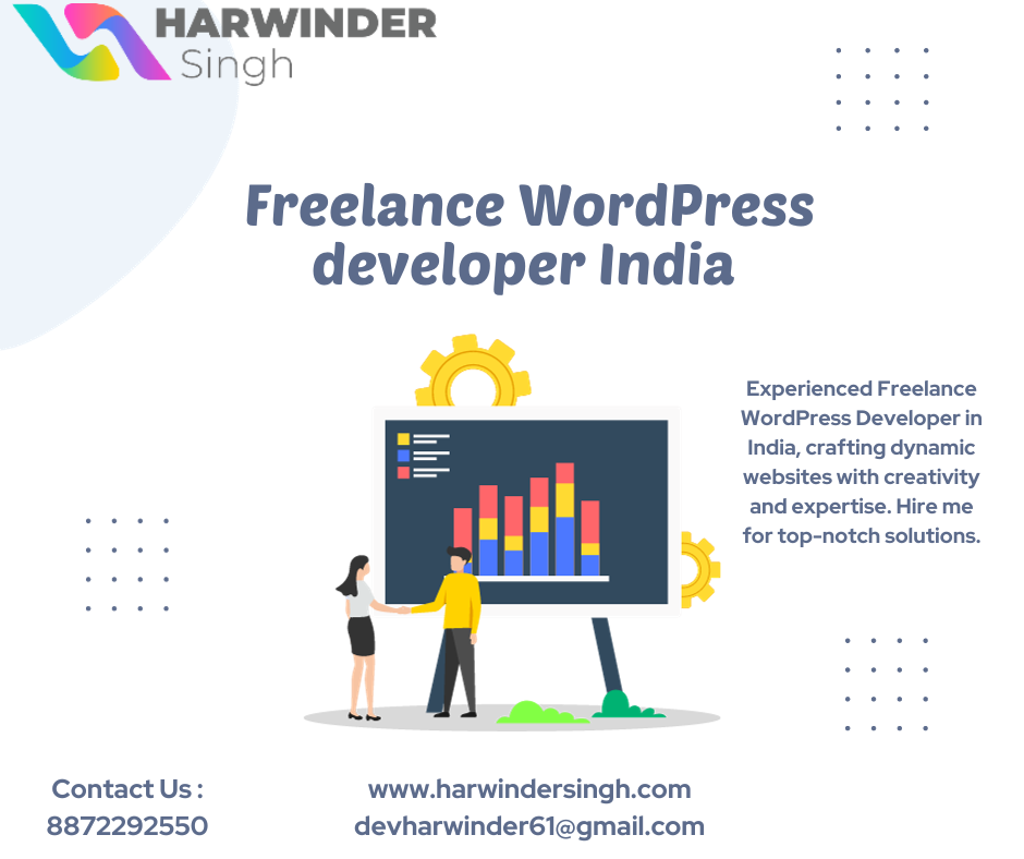 Freelance WordPress Developer India  - Chandigarh Computer
