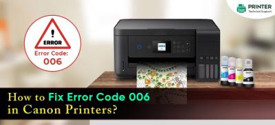 Error Code 006 in Canon Printers - New York Computer