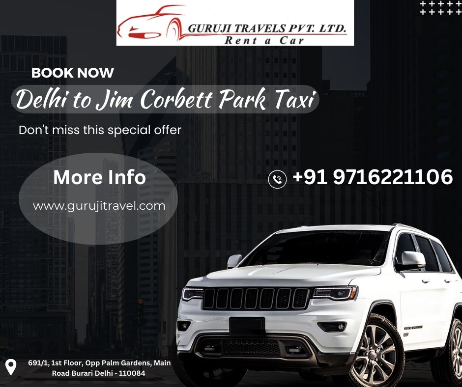 Delhi to Jim Corbett Park Taxi 