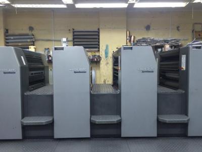 This second-hand offset printing machine by Machines Dealer - Delhi Industrial Machineries