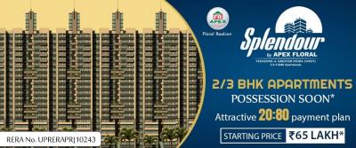 Apex Splendour is a residential complex in Techzone 4, Greater Noida West