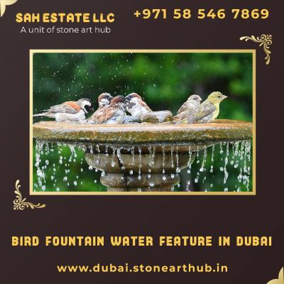 Bird Fountain Water Feature in Dubai - WhatsApp +971 543403066