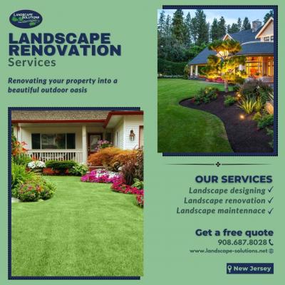 Landscape Renovation - Other Maintenance, Repair
