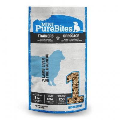 Buy PureBites Mini-Trainers Pure Dog Treats Lamb Liver - Other Other