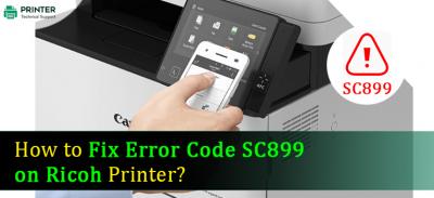 Error Code SC899 on Ricoh Printer - New York Computer