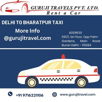 Book Delhi to Bharatpur Taxi