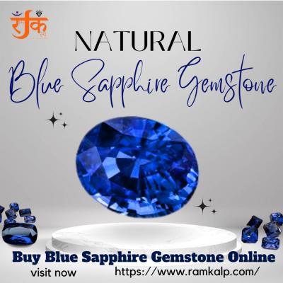 Get all benefits of Blue Sapphire Gemstone | check Price Online - Gurgaon Jewellery
