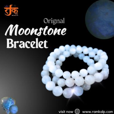 Buy Moonstone Bracelet Online in best price - Gurgaon Jewellery
