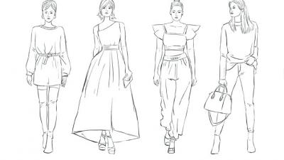 Discover your Creative Potential with Fashion Illustration Drawing at Hunar Online Courses