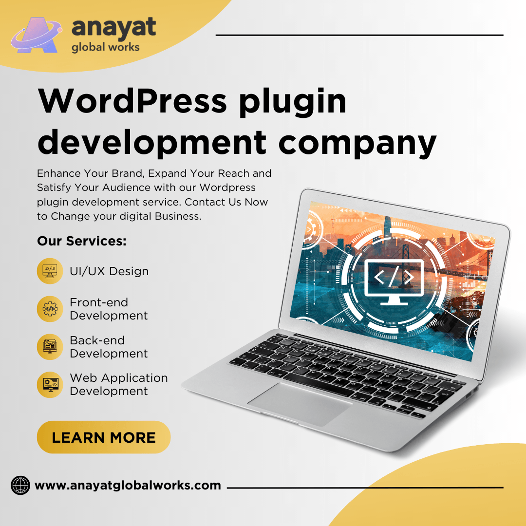 WordPress plugin development company - Chandigarh Other