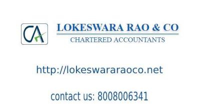 chartered accountants in Hyderabad - Lokeswara Rao
