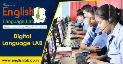 Digital Teacher Digital English Language Lab Speaking Software Infographics - Hyderabad Tutoring, Lessons