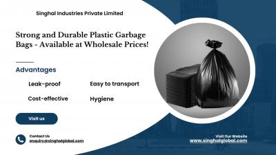 Strong and Durable Plastic Garbage Bags - Available at Wholesale Prices!