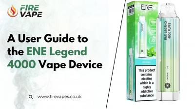 A User Guide to the ENE Legend 4000 Vape Device - Manchester Electronics