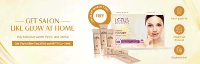 Lotus Herbals Radiance Rejuvenating Facial Kit: Best Facial Kit for Glowing Skin - Bangalore Other