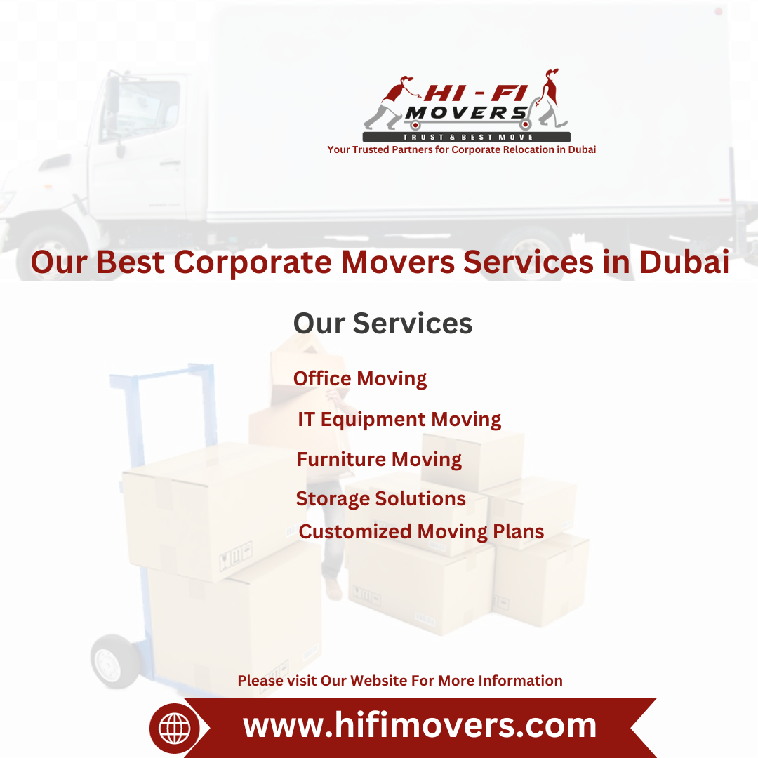 Our Best Corporate Movers Services in Dubai 