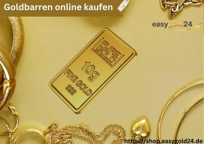 Goldbarren online kaufen: Vertrauenswürdig für Online-Goldbarrenkäufe - Berlin Jewellery