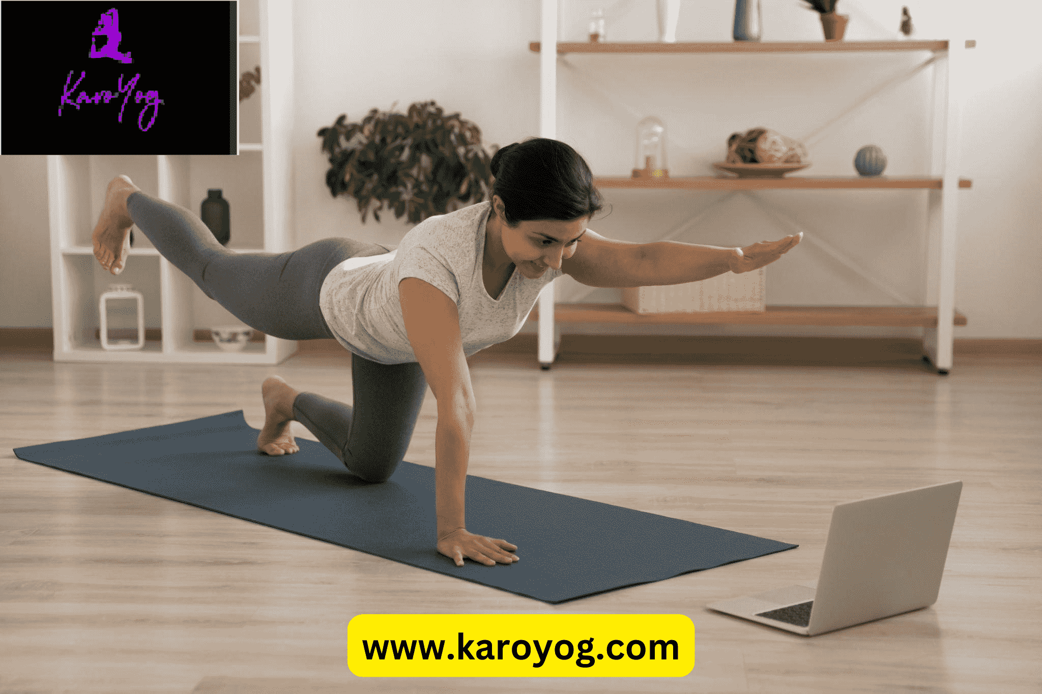Female Yoga Trainer Online | Karoyog 