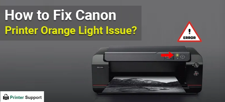 Canon Printer Orange Light Issue - New York Other