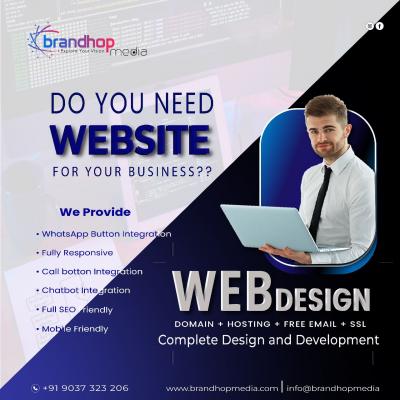 Web Design Company in Kerala | Brandhop Media - Thiruvananthapuram Other
