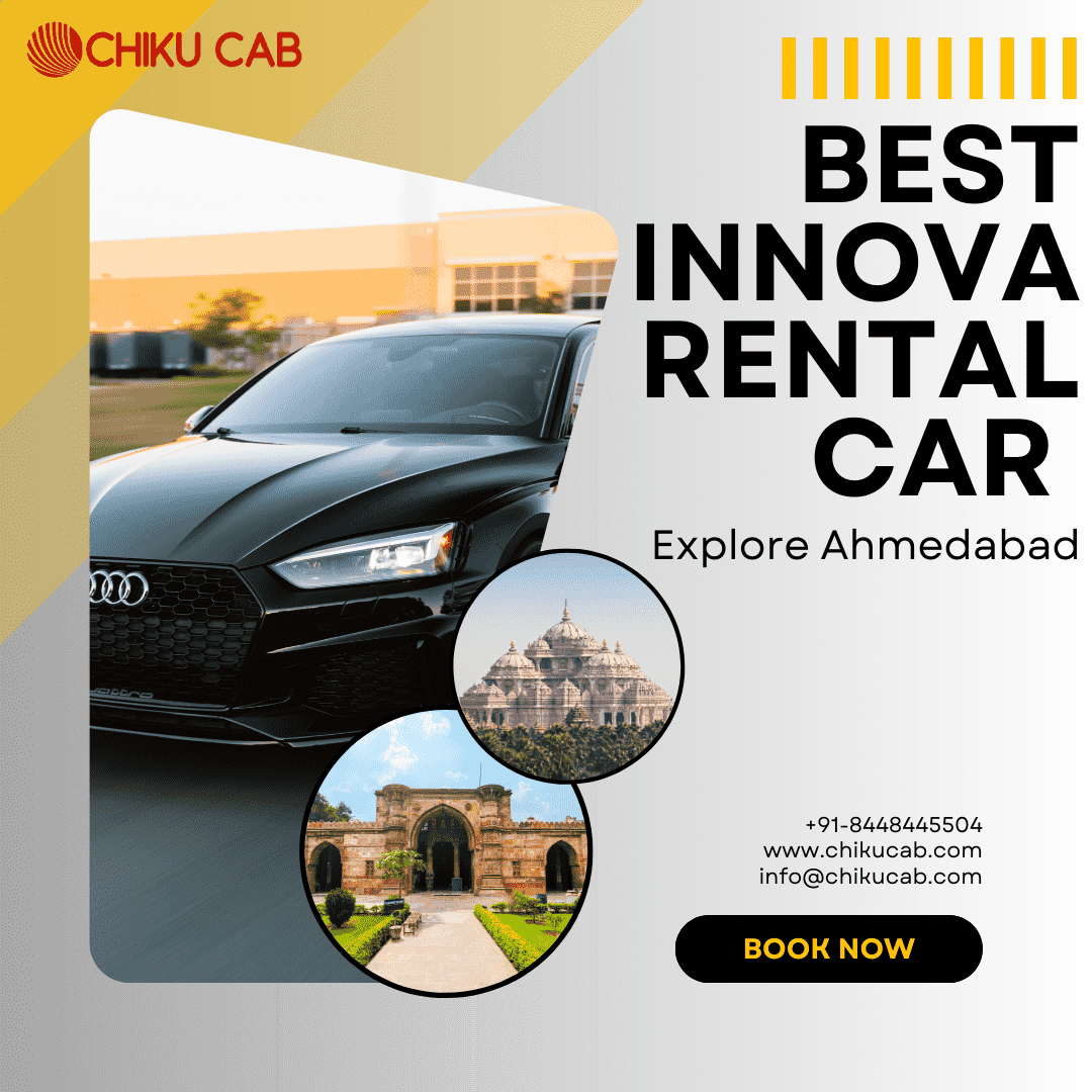 Explore Colorful Ahmedabad Innova For Rent With ChikuCab - Ahmedabad Other