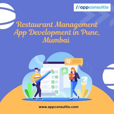 Restaurant Management App Development in Pune, Mumbai | Appconsultio