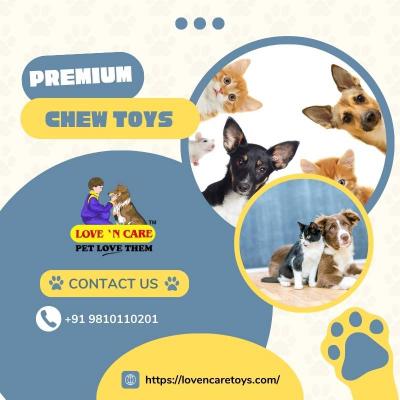 Premium Chew Toys: Unleash Joy for Your Pup  | +91 9810110201 - Other Health, Personal Trainer