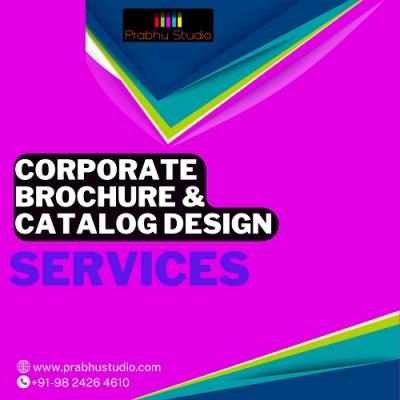 Elevate Your Brand with Prabhu Studio's Corporate Brochure and Catalog Design Services - Ahmedabad Computer