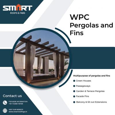 WPC Pergolas and Fins Manufacturer in Chennai – Smart Roofs and Fabs - Chennai Professional Services