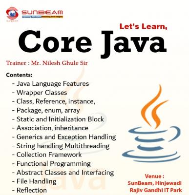 Core java training institute in Pune 