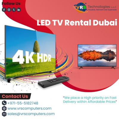 Lease Bulk LED TV Rentals for Events in UAE - Dubai Events, Photography