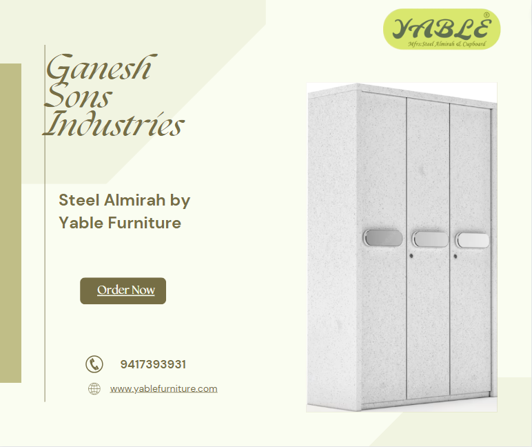 Steel almirah manufacturer - Chandigarh Furniture
