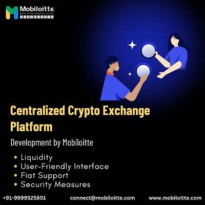 Centralized Crypto Exchange Platform Development at Mobiloitte - Delhi Other