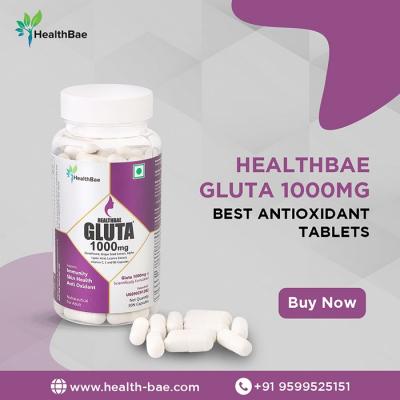 HealthBae gluta - the best antioxidant tablets - Gurgaon Other