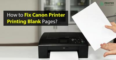 Canon Printer Printing Blank Pages - New York Computer