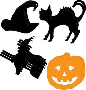 Halloween Cut Outs for Spooktacular Moments - New York Art, Collectibles