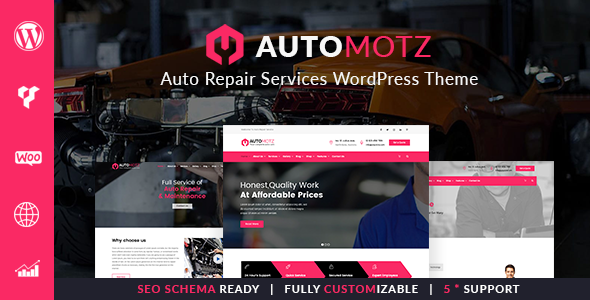 Are you waiting for the best Auto Repair Services WordPress Theme? - Agra Other