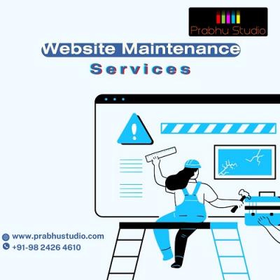 Website Maintenance Services by Prabhu Studio - Keep Your Website Running Smoothly - Ahmedabad Computer