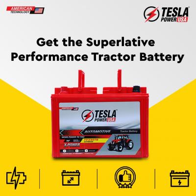 Get the Superlative Performance Tractor Battery - Tesla Power USA