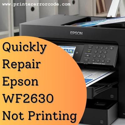 Quickly Repair Epson WF2630 Not Printing - Austin Computer