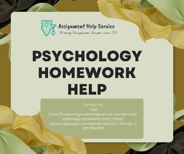 Unlock the Secrets of the Mind with Expert Psychology Homework Help!